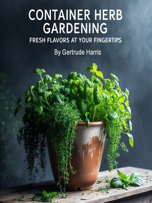 cover image of Container Herb Gardening
